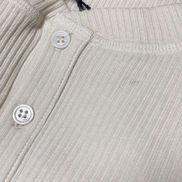 Weekend Stories NWT Mylah Top In Beige Size Large With Defect $168 (11-6) - Picture 7 of 8